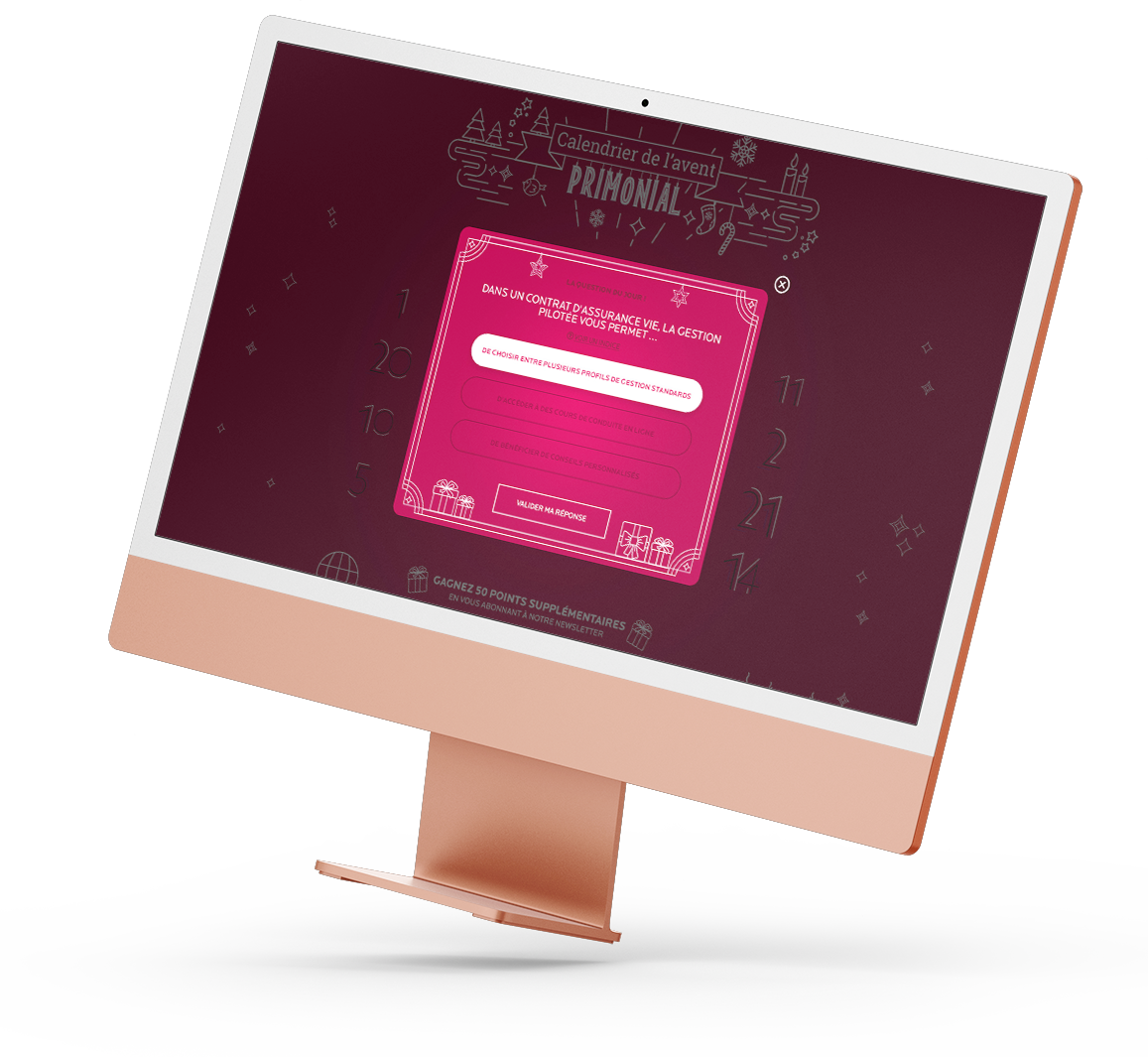 Calendrier de l'Avent Sur-Mesure